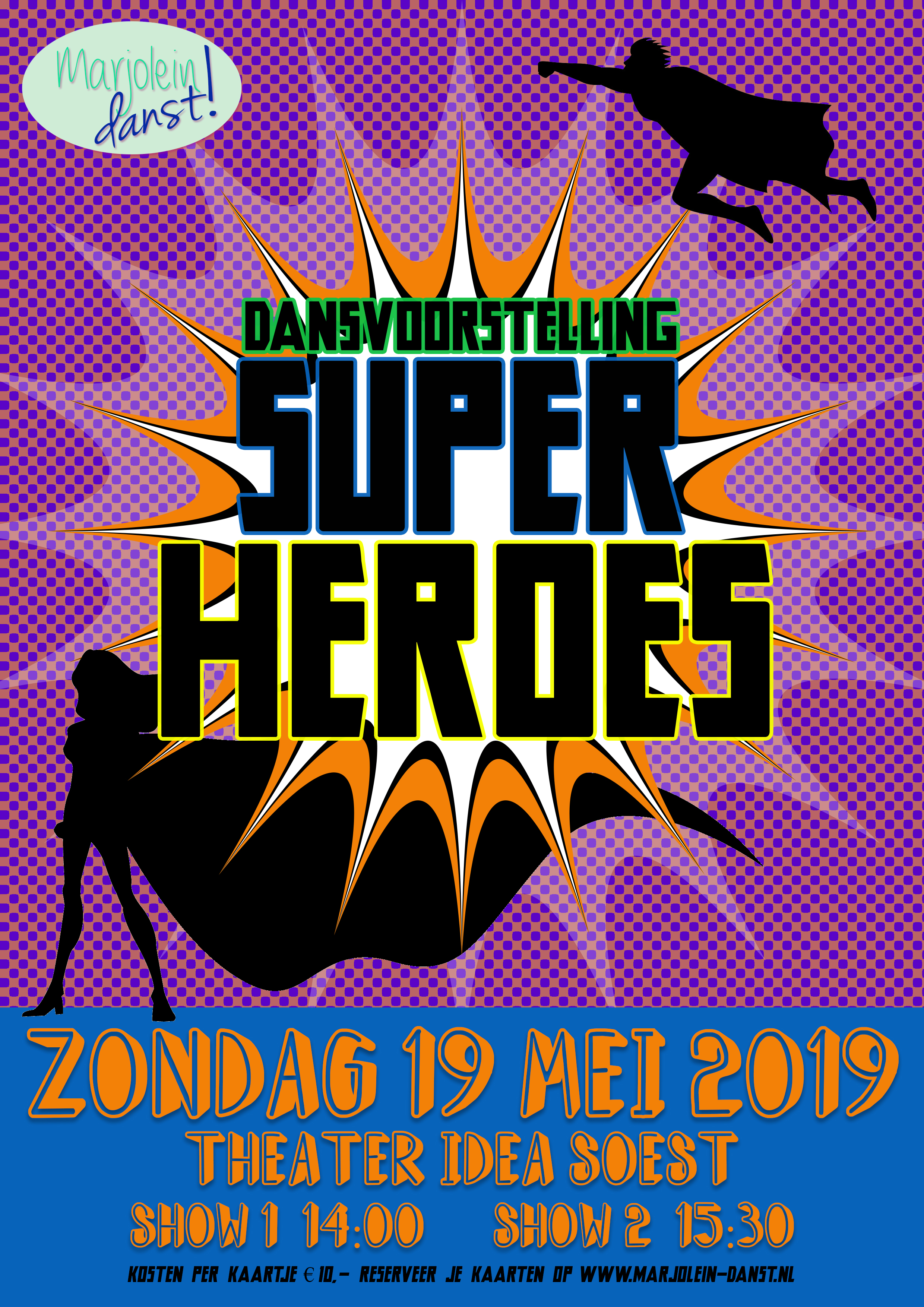 2019 Dansvoorstelling Super Heroes